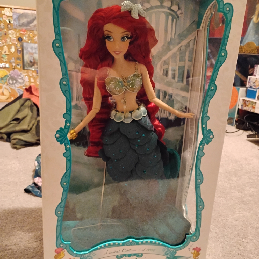 Disney limited Edition Ariel Collector Doll